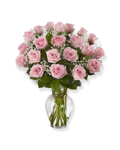 <p>Your Love & Devotion delivered. Surprise your special one with this gorgeous arrangement of pink roses available in one dozen, 18 roses or two dozen wonderful blooms. It’s an unforgettable display of your timeless love.</p>